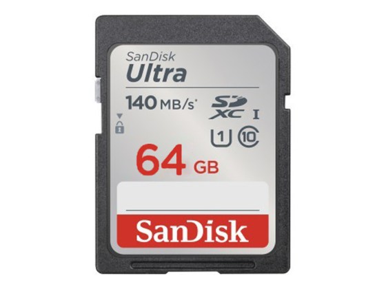Sandisk SDXC Ultra 64GB CL10 UHS-11